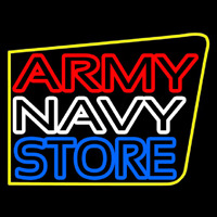 Army Navy Store Neontábla