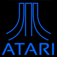 Atari Logo Neontábla