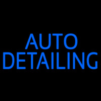 Auto Detailing Blue Neontábla