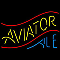 Aviator Ale Beer Sign Neontábla