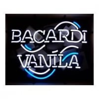 BACARDI VANILA LOGO Neontábla