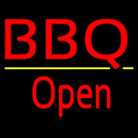 BBQ Open Neontábla