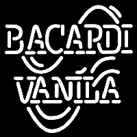 Bacardi Vanila Rum Sign Neontábla