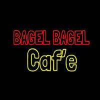 Bagel Bagel Cafe Neontábla