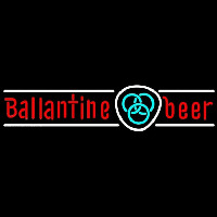 Ballantine Blue Logo Beer Sign Neontábla