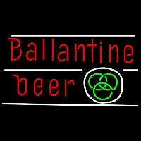Ballantine Green Logo Beer Neontábla