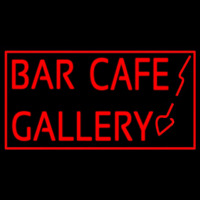 Bar Cafe Gallery Neontábla