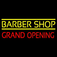 Barber Shop Grand Opening Neontábla