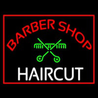 Barbershop Haircut  Neontábla