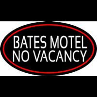 Bates Motel No Vacancy Neontábla