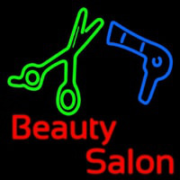 Beauty Salon Logo Neontábla