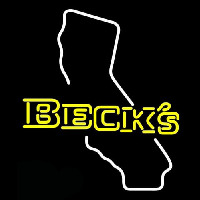 Becks California Beer Neontábla