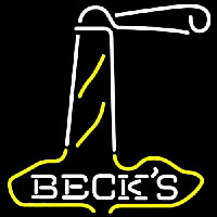 Becks Light House Beer Neontábla