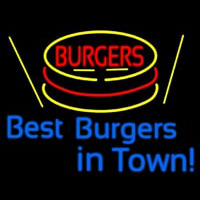 Best Burgers Intown Neontábla