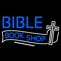 Bible Book Shop Neontábla