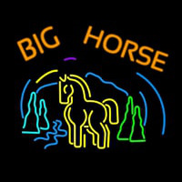 Big Horse Neontábla