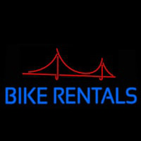 Bike Rentals Neontábla