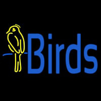 Birds With Logo Neontábla