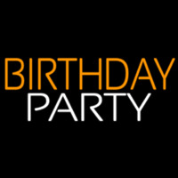 Birthday Party 3 Neontábla