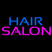 Block Blue Pink Hair Salon Neontábla