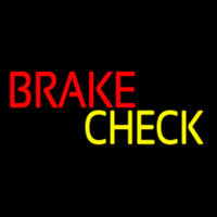 Block Brake Check Neontábla