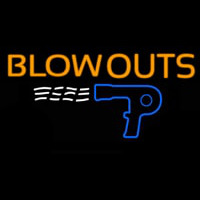 Blowouts Logo Neontábla