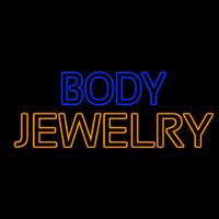 Blue And Orange Body Jewelry Neontábla