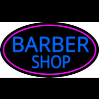 Blue Barber Shop Neontábla