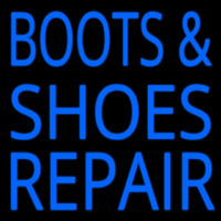 Blue Boots And Shoes Repair Neontábla