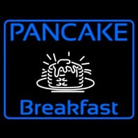 Blue Border Pancake Breakfast Neontábla