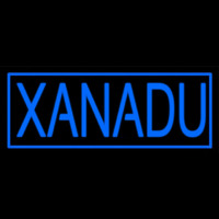 Blue Border Xanadu Neontábla