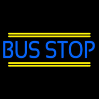 Blue Bus Stop Neontábla