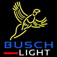 Blue Busch Light Pheasant Beer Sign Neontábla