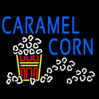 Blue Caramel Corn With Logo Neontábla