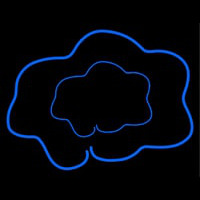 Blue Cloud Neontábla