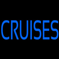 Blue Cruises Neontábla