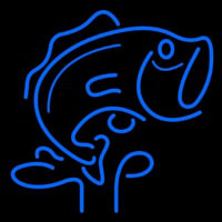 Blue Fish Neontábla