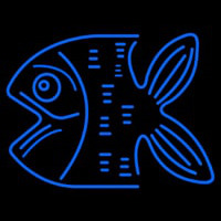 Blue Fish Neontábla