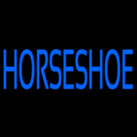 Blue Horseshoe Neontábla