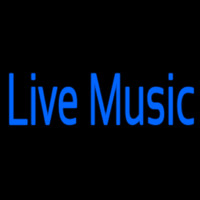 Blue Live Music Neontábla