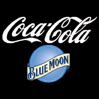 Blue Moon Coca Cola Beer Sign Neontábla