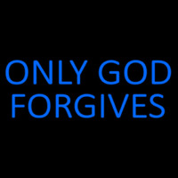 Blue Only God Forgives Neontábla