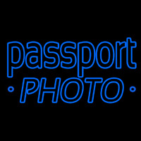 Blue Passport Neontábla