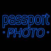 Blue Passport Neontábla