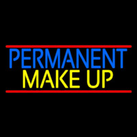 Blue Permanent Makeup Neontábla