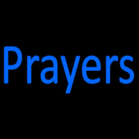 Blue Prayers Neontábla