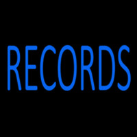 Blue Records 1 Neontábla