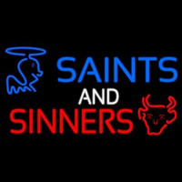 Blue Saints And Red Sinners Neontábla