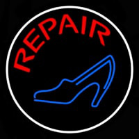 Blue Sandal Red Repair Neontábla