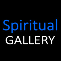 Blue Spritual Gallery Neontábla